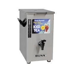 BUNN® BUNN TD4 Square Iced Tea Dispenser W/ Sweet, Unsweet Handle