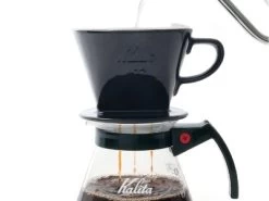 Kalita Style 102 Ceramic Coffee Dripper - Black 20 Kalita Style 102 Ceramic Coffee Dripper - Black -Barista Gear Shop 102blk2 fb63c099 bd0e 4d6a bf8c d8c7a86e97ec