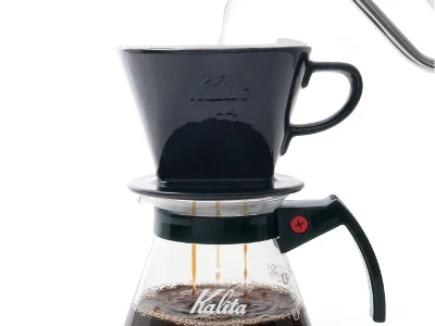 Kalita Style 102 Ceramic Coffee Dripper - Black 11 Kalita Style 102 Ceramic Coffee Dripper - Black - Image 9