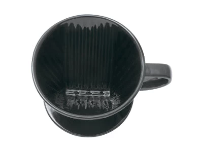 Kalita Style 102 Ceramic Coffee Dripper - Black 8 Kalita Style 102 Ceramic Coffee Dripper - Black - Image 6