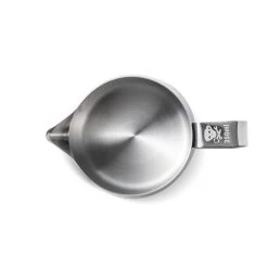 Barista Basics Frothing Pitcher 12oz - Silver -Barista Gear Shop 12 oz silver 3