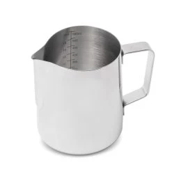 Barista Basics Frothing Pitcher 20oz - Silver -Barista Gear Shop 20 oz silver 3