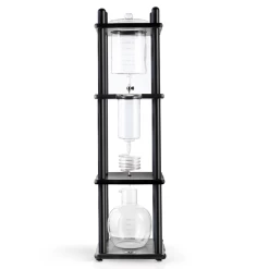 Yama 25 Cup Cold Drip Maker Straight Black Wood Frame (100oz)