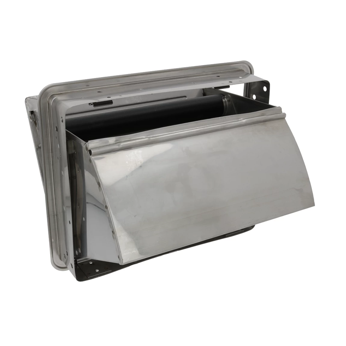 Stainless Steel Fold-down Knock Box Drawer 4 Stainless Steel Fold-down Knock Box Drawer - Image 2