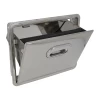 Stainless Steel Fold-down Knock Box Drawer With No Bottom (Special Order Item) -Barista Gear Shop 3005fob 2 4aa04097 e868 4860 bd49 51fda53fa019
