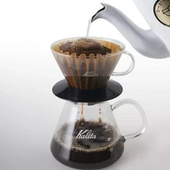 Kalita Wave Glass Coffee Dripper 185 -Barista Gear Shop 61xv6uepznl. ac sy879