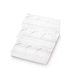 3 Tier Coffee Syrup Display Rack - 9 Bottles 11 3 Tier Coffee Syrup Display Rack - 9 Bottles -Barista Gear Shop 86209 5