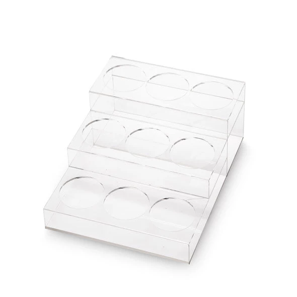 3 Tier Coffee Syrup Display Rack - 9 Bottles 5 3 Tier Coffee Syrup Display Rack - 9 Bottles - Image 3