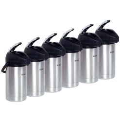 BUNN® BUNN 3L Stainless Steel Coffee Airpot - Case Of 6
