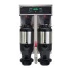 G3 Twin 1.5 Gal. Coffee Brewer W/ High Capacity Brew Basket & Locks -Barista Gear Shop TP15T10A1159 1