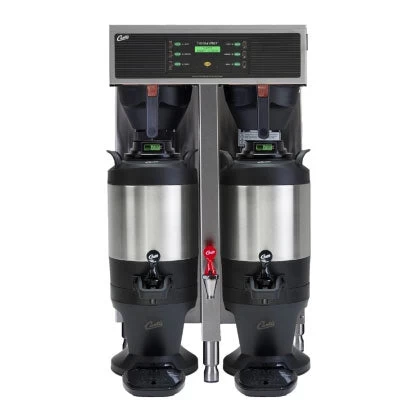 Wilbur Curtis G3 Twin 1.5 Gallon Coffee Brewer W/ TFT Dispensers 3 Wilbur Curtis G3 Twin 1.5 Gallon Coffee Brewer W/ TFT Dispensers