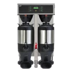 G3 Twin 1.5 Gallon Coffee Brewer, 3 PH W/ Brew Basket Locks