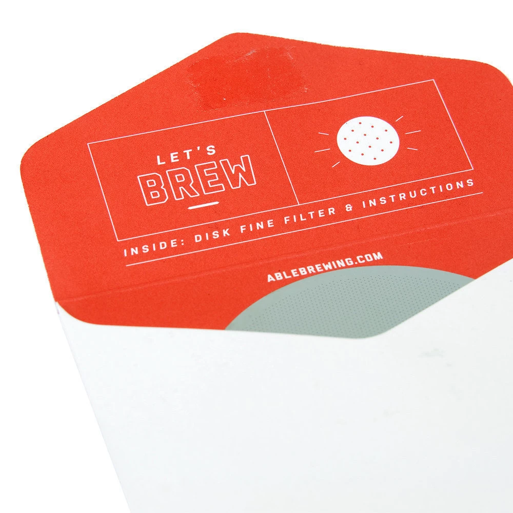 Able Disk Coffee Filter For AeroPress - Fine 4 Able Disk Coffee Filter For AeroPress - Fine - Image 2