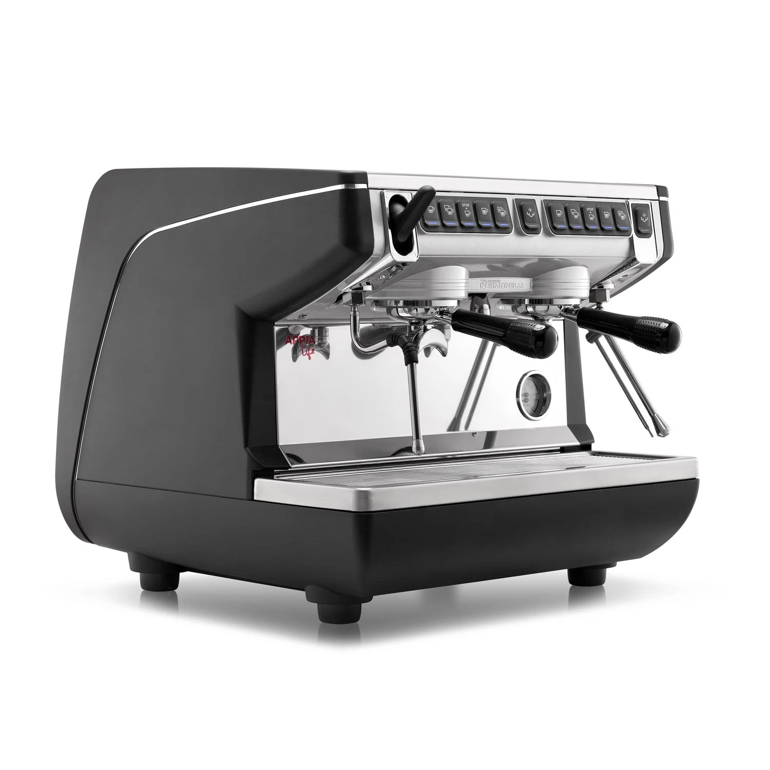 Nuova Simonelli Appia Life Compact 2 Group Volumetric Espresso Machine - 110v W/ Autosteam 3 Nuova Simonelli Appia Life Compact 2 Group Volumetric Espresso Machine - 110v W/ Autosteam