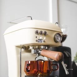 Ascaso Dream PID Automatic Home Espresso Machine - Sweet Cream -Barista Gear Shop ascaso usa dream pid cream 1
