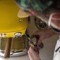 Ascaso Dream PID Automatic Home Espresso Machine - Sun Yellow -Barista Gear Shop ascaso usa dream pid yellow 2