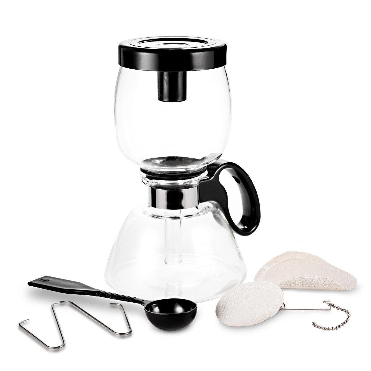 Yama Glass 5 Cup Stovetop Siphon Coffee Maker (15oz) 4 Yama Glass 5 Cup Stovetop Siphon Coffee Maker (15oz) - Image 2
