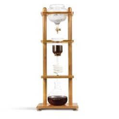 Yama 6-8 Cup Cold Drip Tower Bamboo Straight Frame (32oz)