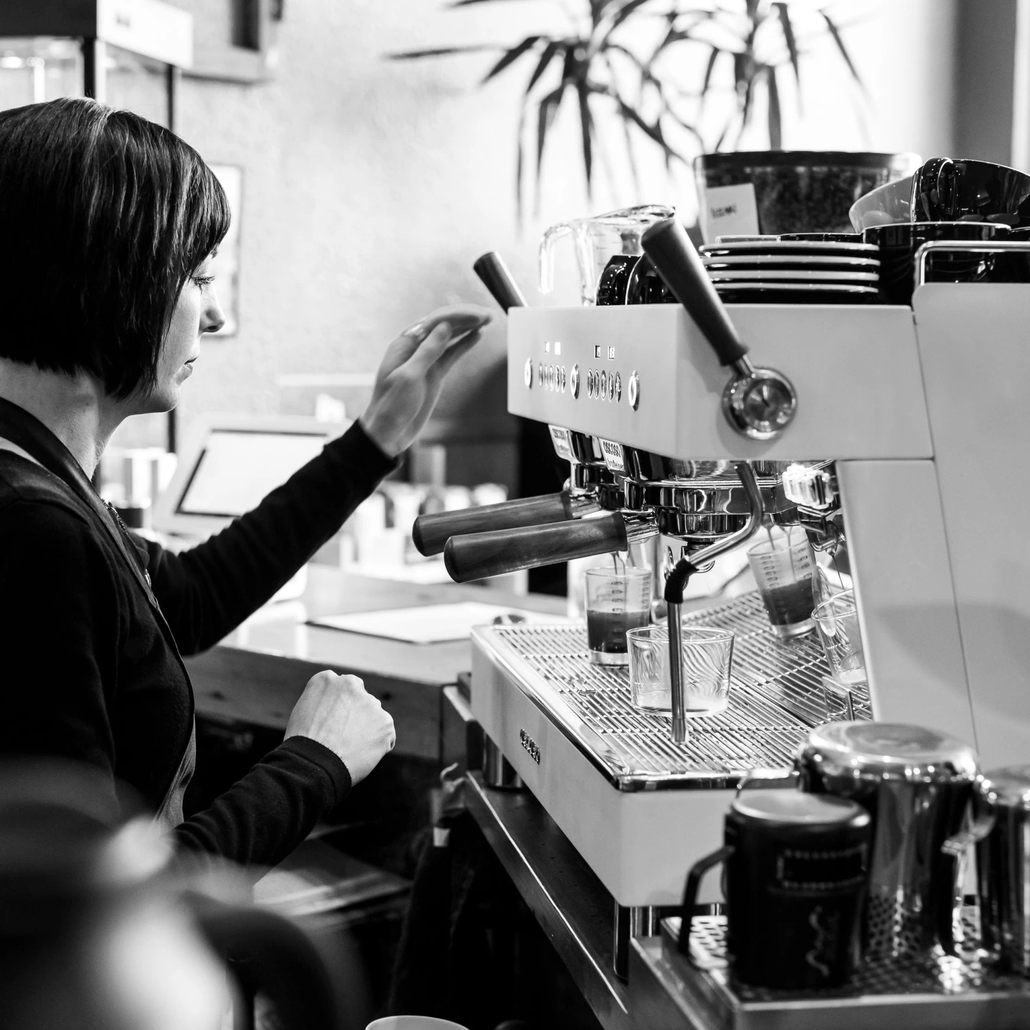 Ascaso Barista T Plus, Automatic 2 Group Espresso Machine, With Thermodynamic Technology (Black) 4 Ascaso Barista T Plus, Automatic 2 Group Espresso Machine, With Thermodynamic Technology (Black) - Image 2