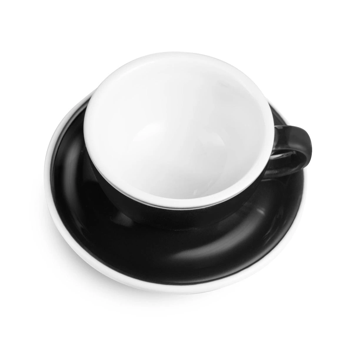 Egg Style Latte Cup & Saucer (10oz/300ml) - Set Of 2 12 Egg Style Latte Cup & Saucer (10oz/300ml) - Set Of 2 - Image 10
