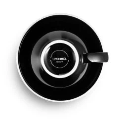 Egg Style Latte Cup & Saucer (10oz/300ml) - Set Of 2 28 Egg Style Latte Cup & Saucer (10oz/300ml) - Set Of 2 -Barista Gear Shop black overhead logo 300ml 97ac6b8f 772b 4c1c 946e 1a4348fc8b2e