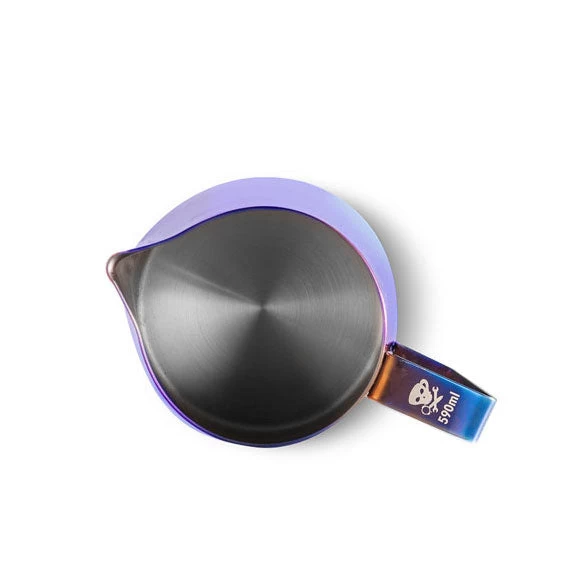 Colored Frothing Pitcher 20oz - Blue 4 Colored Frothing Pitcher 20oz - Blue - Image 2