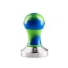 Compressore Professional Espresso Tamp - Distressed Green & Blue 2 Compressore Professional Espresso Tamp - Distressed Green & Blue -Barista Gear Shop blue green tamper comp straight