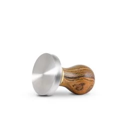 Design 5 Espresso Tamper - Bocote Wood 7 Design 5 Espresso Tamper - Bocote Wood -Barista Gear Shop bocote tamper ep5 laydown 4