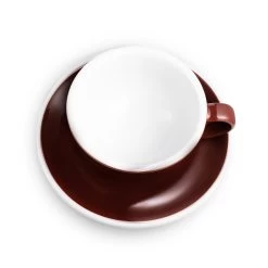 Egg Style Latte Cup & Saucer (10oz/300ml) - Set Of 2 35 Egg Style Latte Cup & Saucer (10oz/300ml) - Set Of 2 -Barista Gear Shop brown hero quarter 300 1 98173f02 1882 424c 813a bb6f7495482e