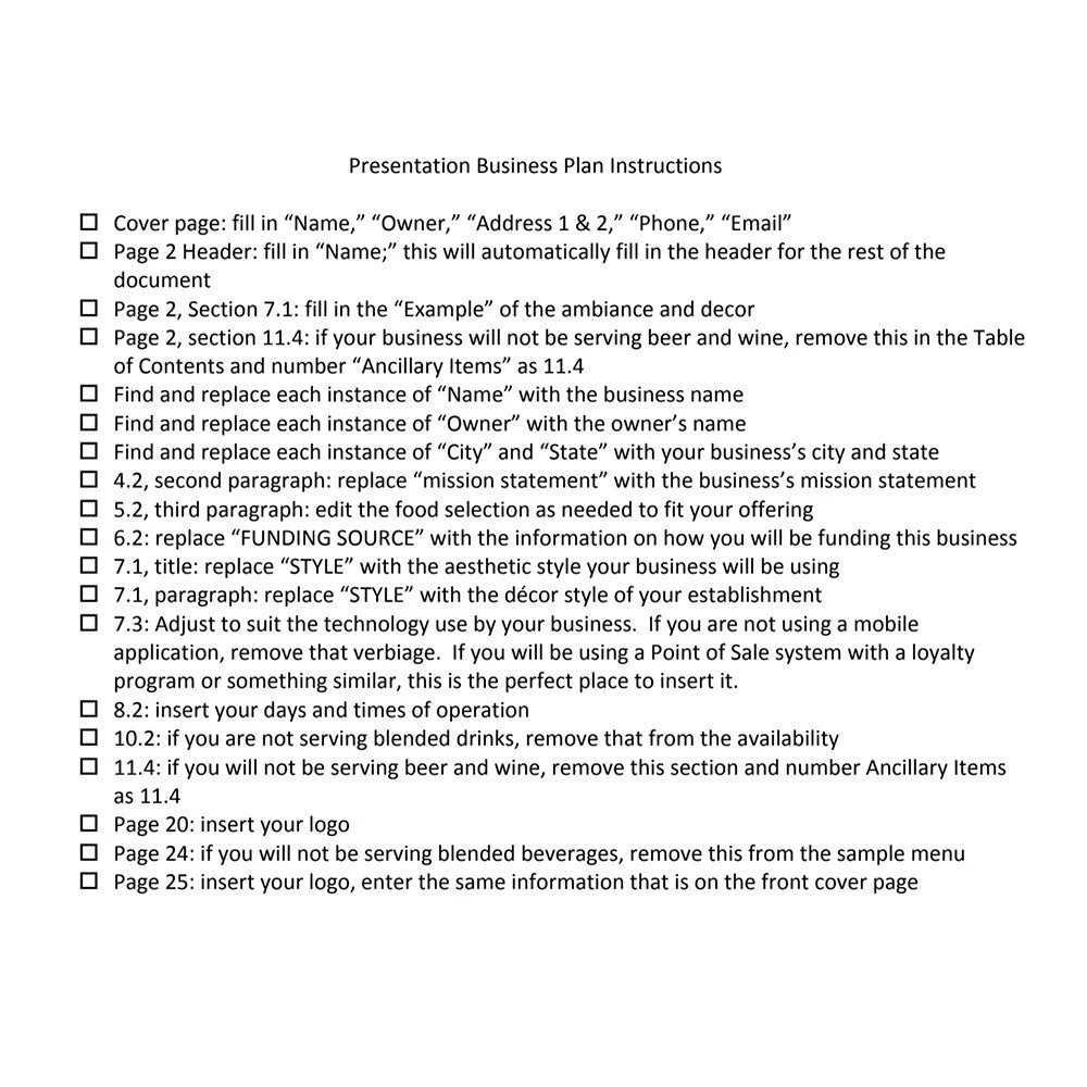 Coffee Shop Business Plan 4 Coffee Shop Business Plan - Image 2