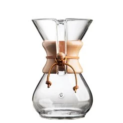 Six Cup Classic Series Coffeemaker -Barista Gear Shop chemex classic 6cup front 1