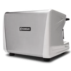 Rancilio Classe 5 USB 2 Group Compact Volumetric Espresso Machine - Ice White -Barista Gear Shop cla5s 2gr comp wht xback