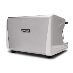 Rancilio Classe 5 S 2 Group Semi-Automatic Espresso Machine - Ice White -Barista Gear Shop cla5s 2gr wht xbck