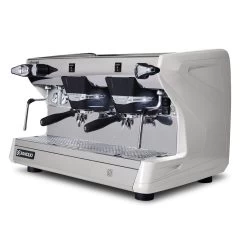 Rancilio Classe 5 S 2 Group Semi-Automatic Espresso Machine - Ice White -Barista Gear Shop cla5s 2gr wht xfrt