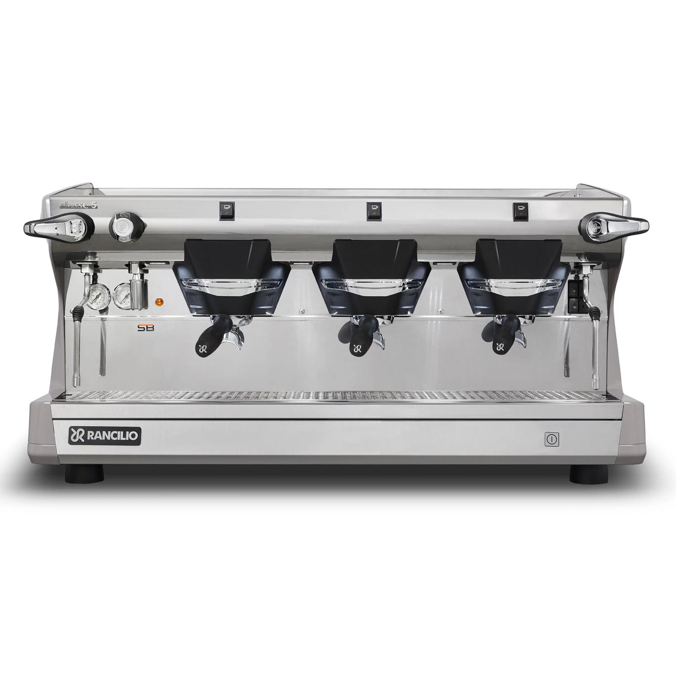 Rancilio Classe 5 S 3 Group Semi-Automatic Espresso Machine - Grey 3 Rancilio Classe 5 S 3 Group Semi-Automatic Espresso Machine - Grey