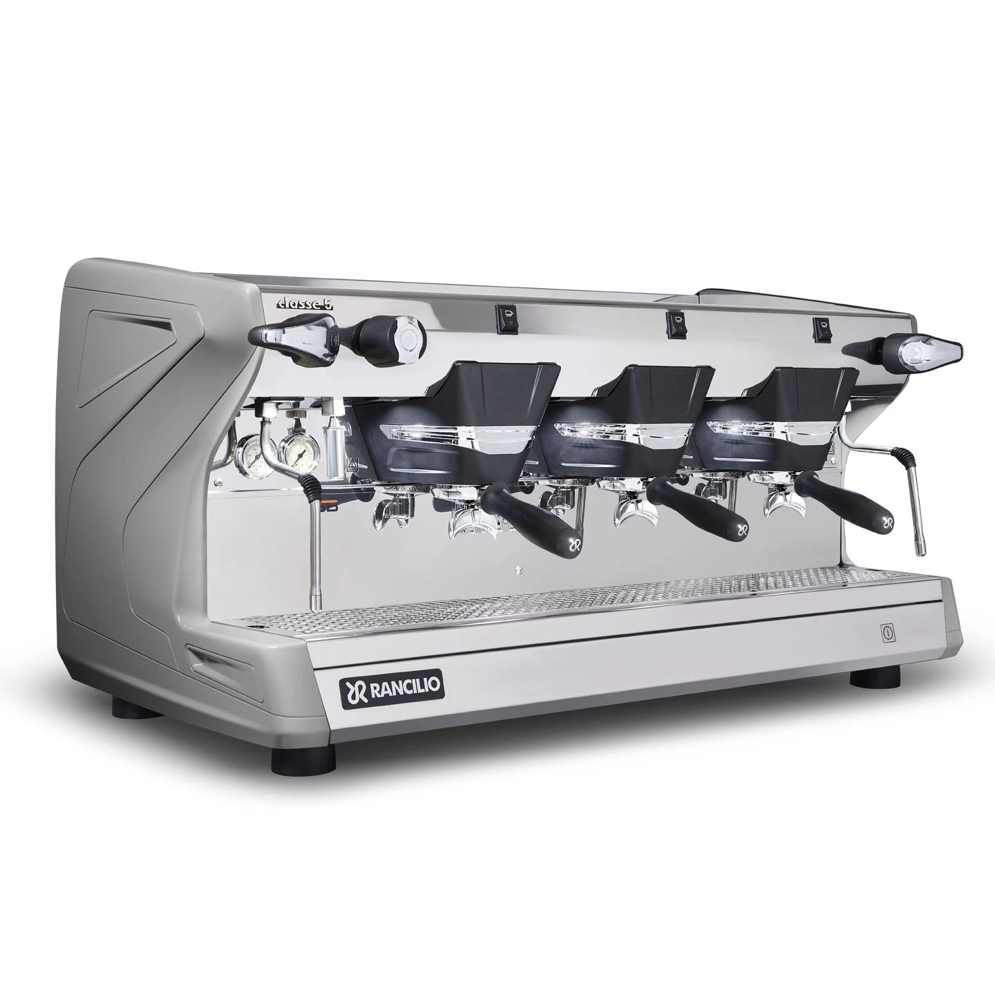 Rancilio Classe 5 S 3 Group Semi-Automatic Espresso Machine - Grey 4 Rancilio Classe 5 S 3 Group Semi-Automatic Espresso Machine - Grey - Image 2