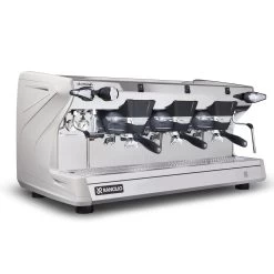 Rancilio Classe 5 S 3 Group Semi-Automatic Espresso Machine - Ice White -Barista Gear Shop cla5s 3gr wht xfrtr