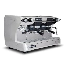Rancilio Classe 5 USB 2 Group Volumetric Espresso Machine - Ice White -Barista Gear Shop cla5usb 2gr white xfrt2