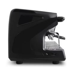 Rancilio Classe 7 S 2 Group Semi-Automatic Espresso Machine - Anthracite Black -Barista Gear Shop cla7s 2gr blk lside