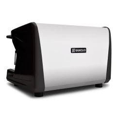 Rancilio Classe 7 S 2 Group Semi-Automatic Espresso Machine - Anthracite Black -Barista Gear Shop cla7s 2gr blk xbckr