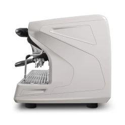 Rancilio Classe 7 USB 2 Group Volumetric Espresso Machine - Ice White -Barista Gear Shop cla7usb 2gr wht sider