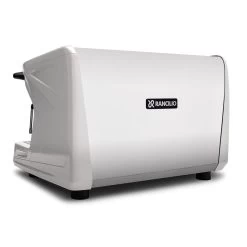 Rancilio Classe 7 USB Tall 2 Group Volumetric Espresso Machine - Ice White -Barista Gear Shop cla7usbt 2gr wht xbckr