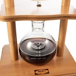 Yama 6-8 Cup Cold Drip Tower Bamboo Straight Frame (32oz) -Barista Gear Shop coffee drip bamboo 8 cup web res 8cc7d965 7243 4780 9fbd b4934a726eb0