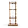 Yama 6-8 Cup Cold Drip Maker Curved Brown Wood Frame (32oz) -Barista Gear Shop cold brew 6 cup brown tower hero b90f28b9 6947 42d2 af06 a69815987ca7