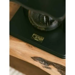 Yama 6-8 Cup Cold Drip Maker Straight Black Wood Frame (32oz) -Barista Gear Shop cold brew tower black 1