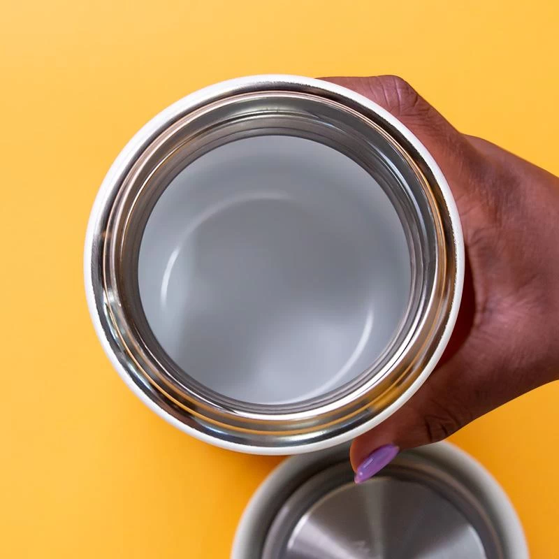 12oz Carter Wide Travel Mug - White 4 12oz Carter Wide Travel Mug - White - Image 2