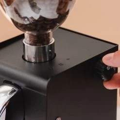 Ascaso I-STEEL Flat Burr Home Coffee Grinder, 54MM - Black -Barista Gear Shop dial adjustment 14faa054 3860 4d35 ac62 56380943a7a0