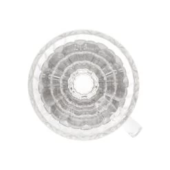 Yama Glass Cone Coffee Dripper - Black -Barista Gear Shop diamond dripper blk 3