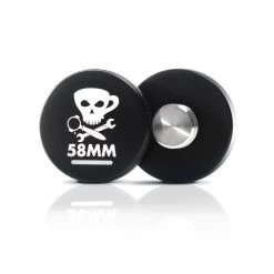 Espresso Distribution Tool & Leveler - Black, 58mm -Barista Gear Shop ep leveler open