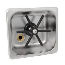 Flush Mount Bar & Cafe Rinser NSF Approved - 6" X 6" -Barista Gear Shop eppr662 2 5c413cb6 0cac 4c76 b6f4 ea9f90d285be